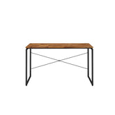 Jurgen Oak & Black Desk Model 92910 By ACME Furniture